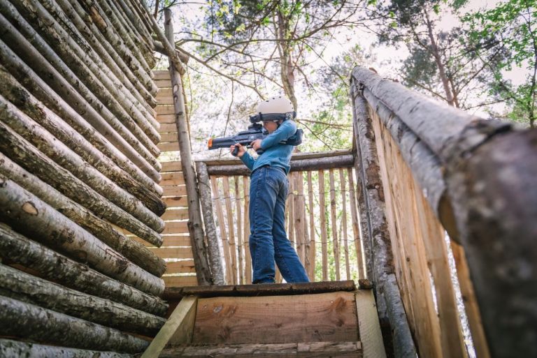 lasergame en forêt Essonne