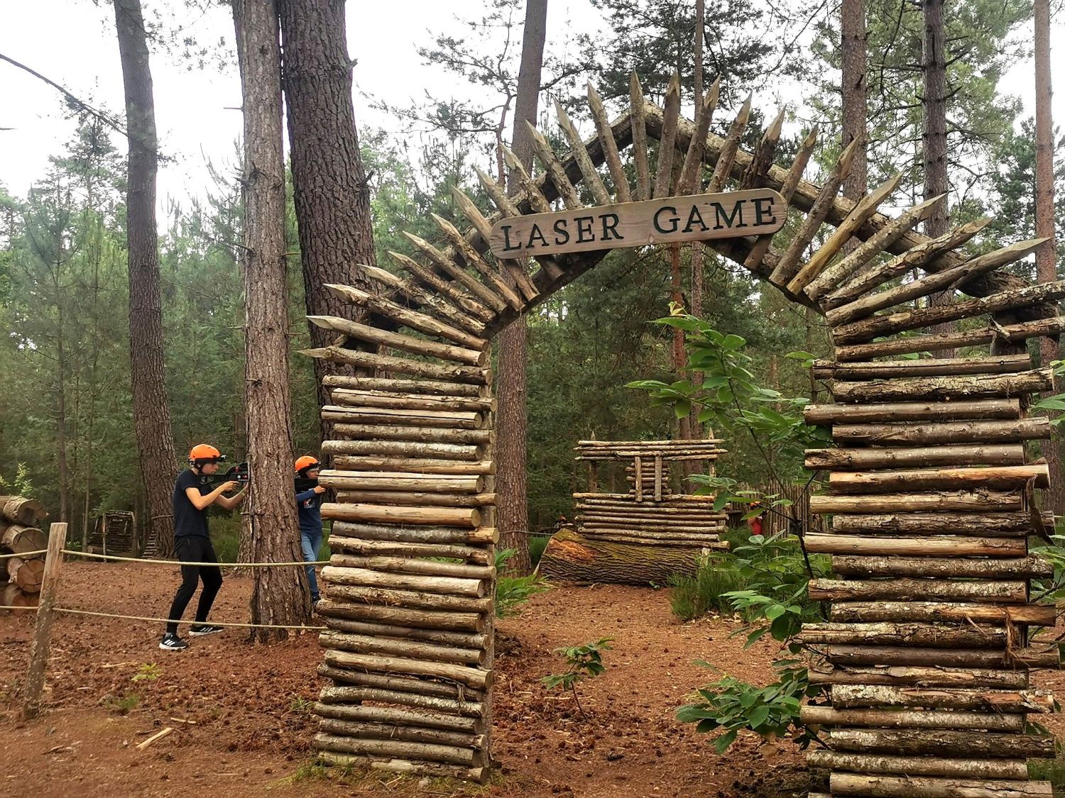 Partie de laser game près de Paris
