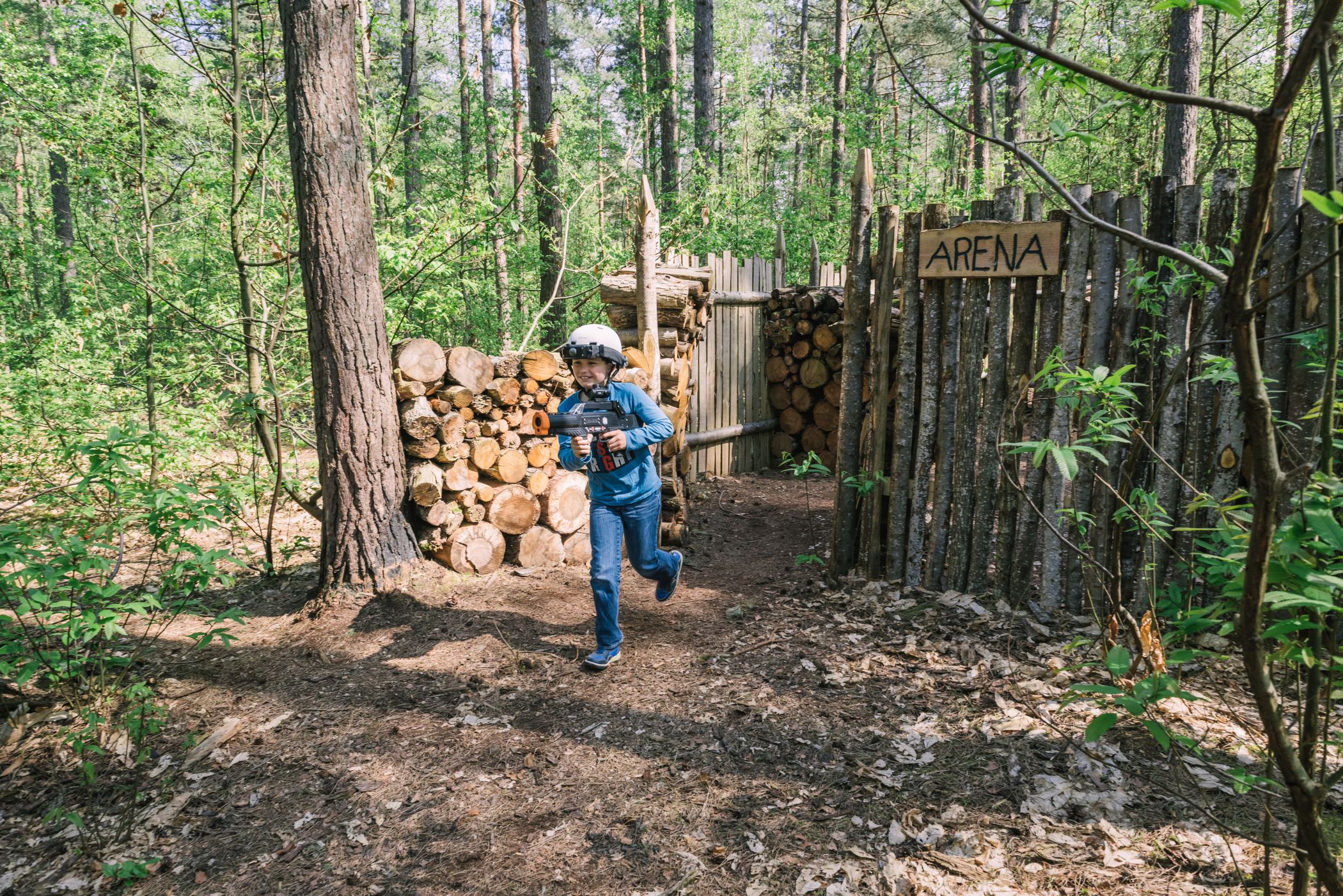 Partie de laser game près de Paris