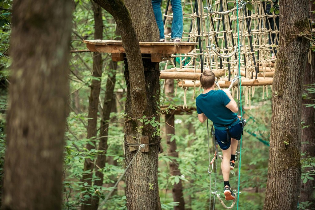 parc d'accrobranche Floreval en Essonne