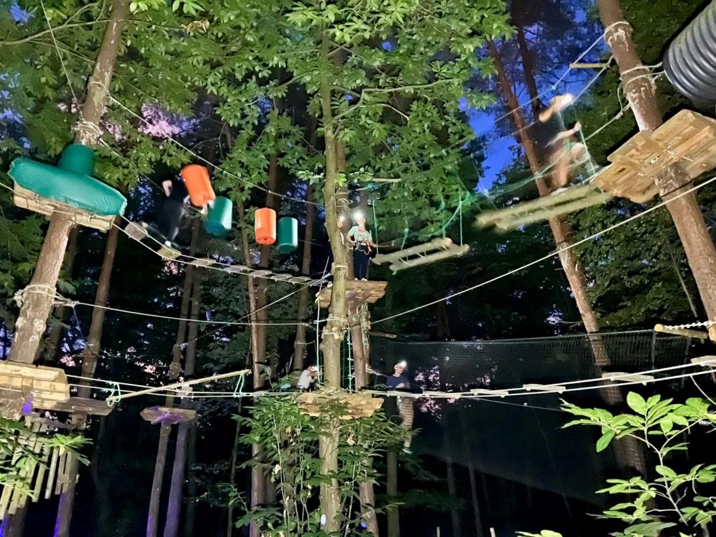 Accrobranche nocturne dès 6 ans