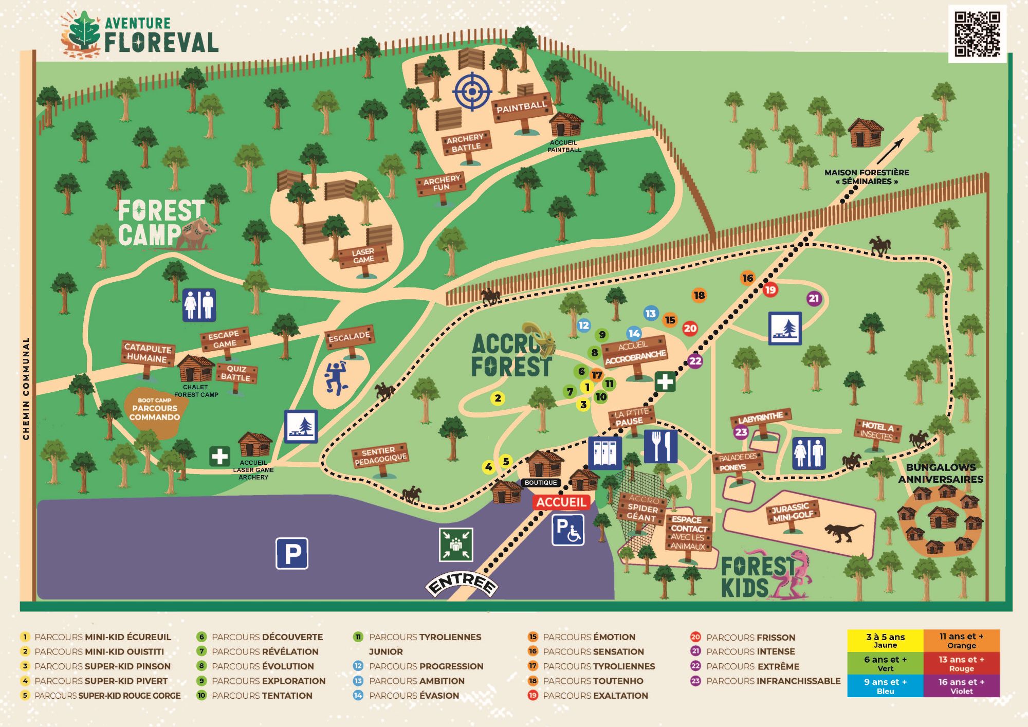 Plan Aventure Floreval