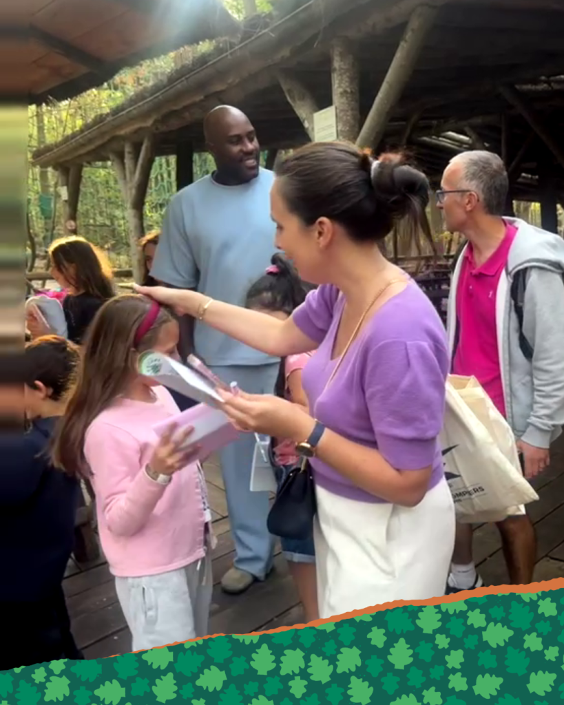 Teddy Riner au parc Aventure Floreval