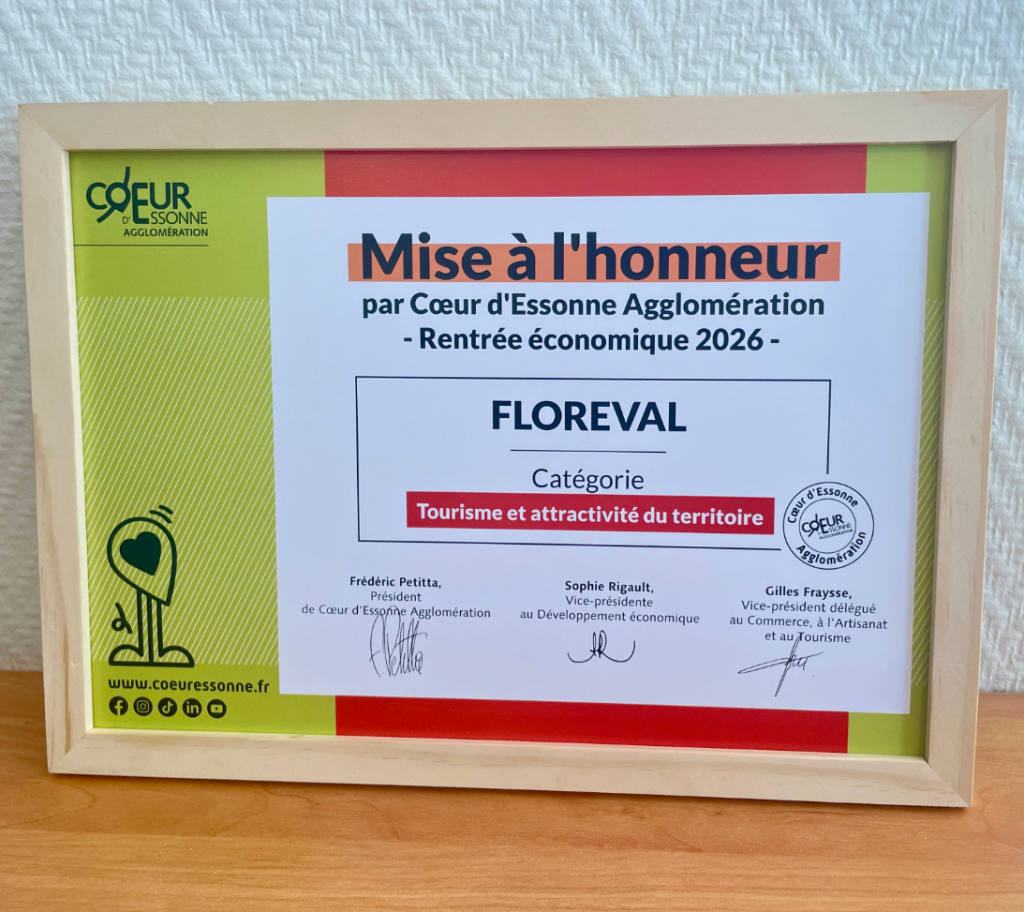 Aventure Floreval prix Cœur d'Essonne Agglomération