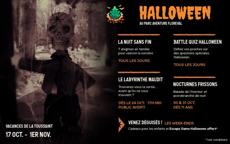 Programme Halloween Floreval