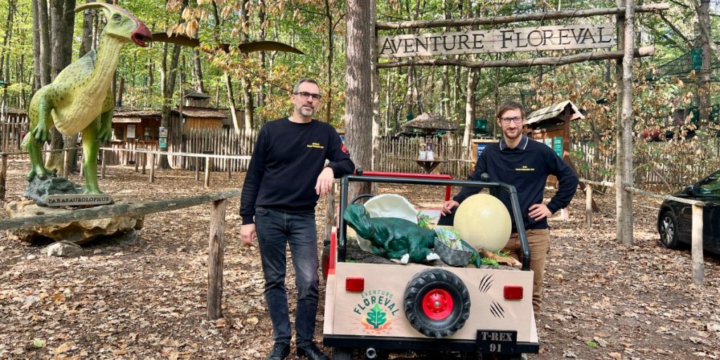 Nicolas et Elie Caisse à Savon Aventure Floreval